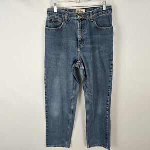 L.L. Bean Jeans Women's 12 Reg Blue Original Fit Traditional Medium Wash